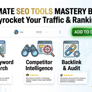 pro level seo tools pack (save 90%) keyword research, backlinks & audit tools.