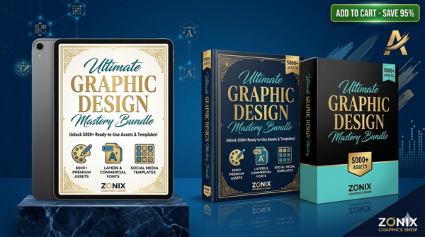 💎 all in one creative design suite professional fonts, vectors, & psd templates